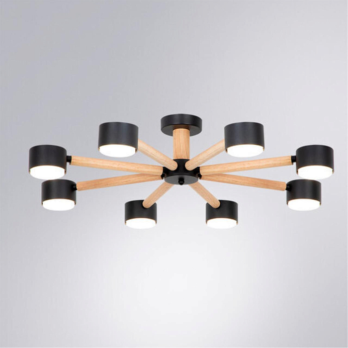 Люстра ARTE LAMP A1624PL-8BK