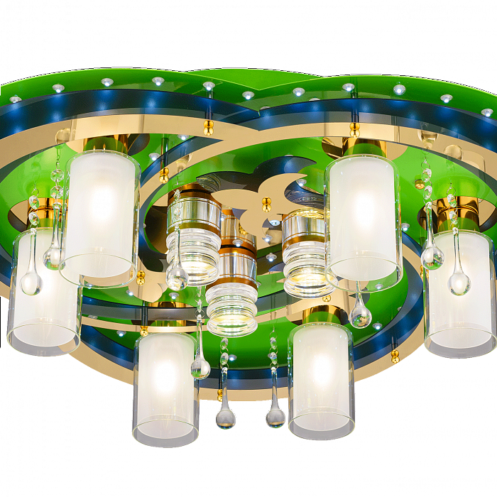 Люстра Sfera Sveta 8355/6+3 GN+GD WT