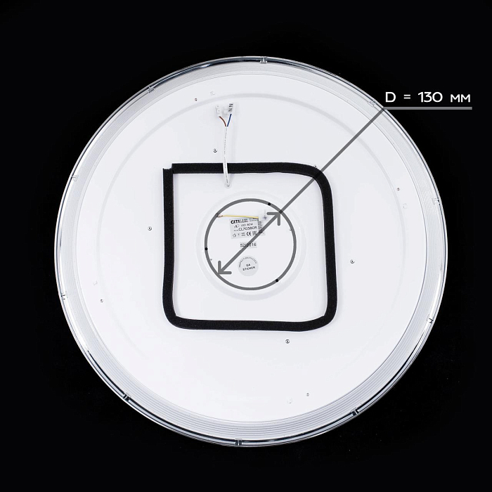 Люстра Citilux CL703A80G