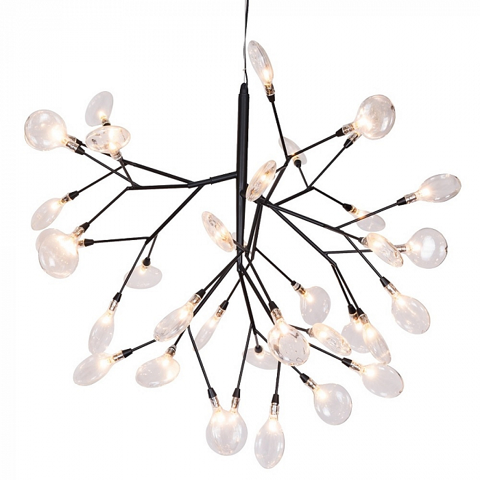 Светильник Crystal Lux EVITA SP36 BLACK/TRANSPARENT