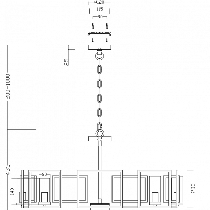 Светильник Maytoni H009PL-08G