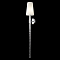 Crystal Lux LUMINOUS AP1 CHROME