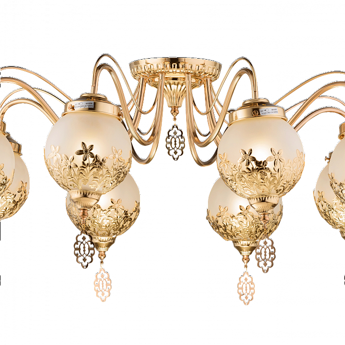 Люстра Sfera Sveta 4552/8 GOLD