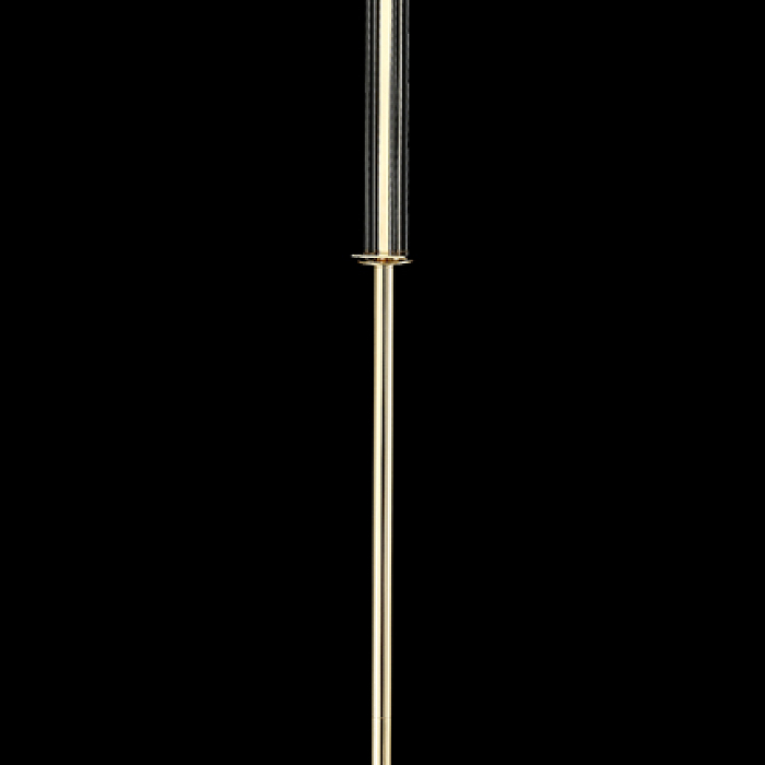 Торшер Crystal Lux NICOLAS PT1 GOLD/WHITE